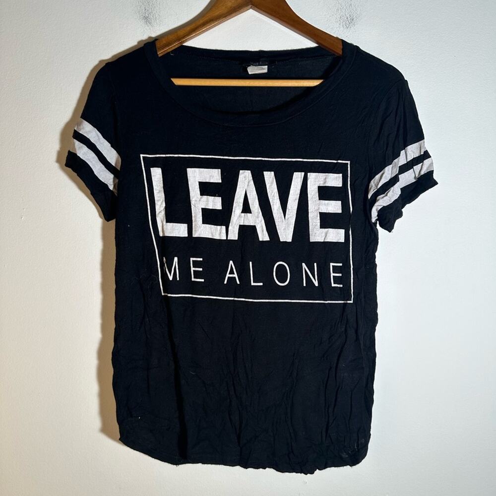 Love J Black and White Tee